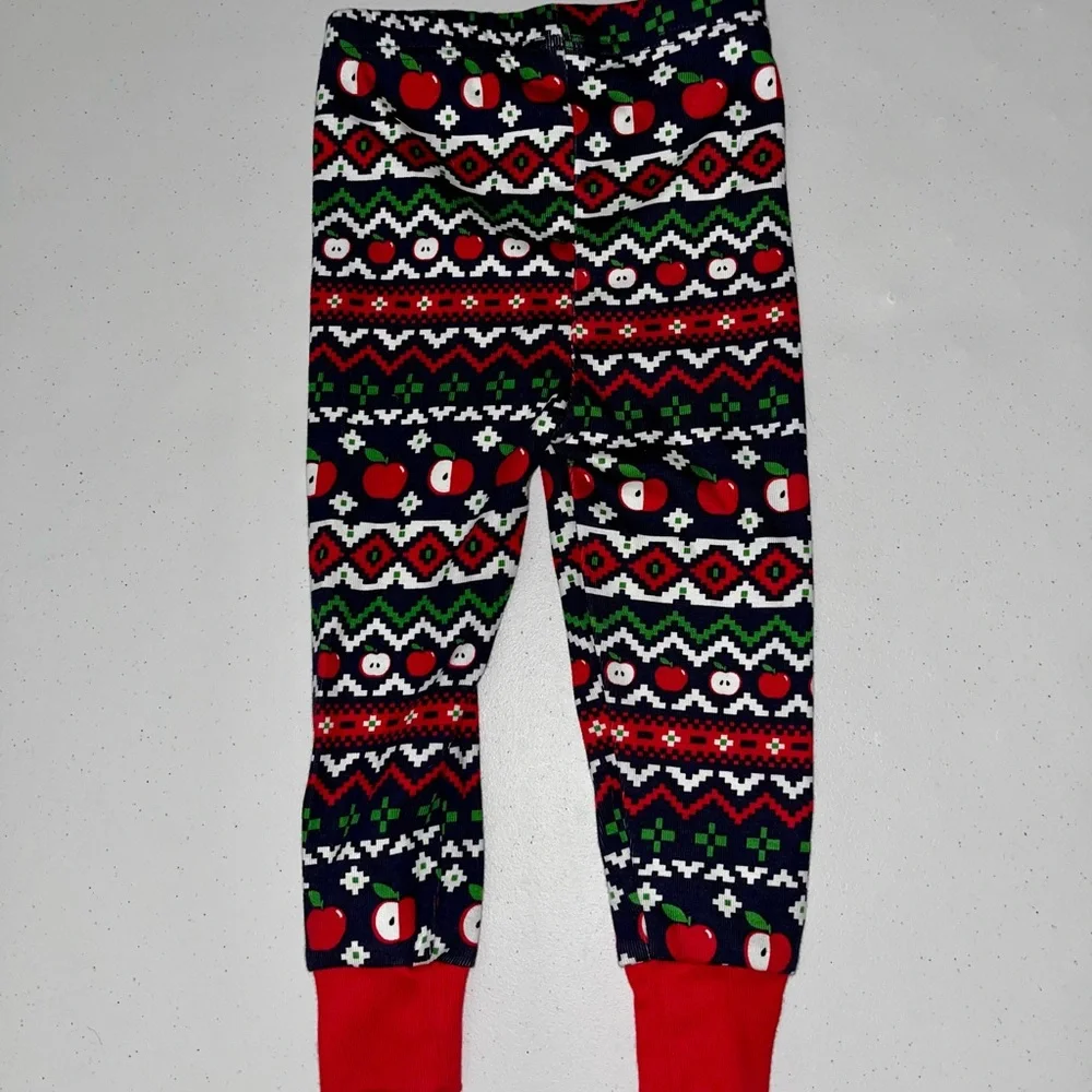 💙 NWOT Gymboree Apple Unisex Pajama Pants